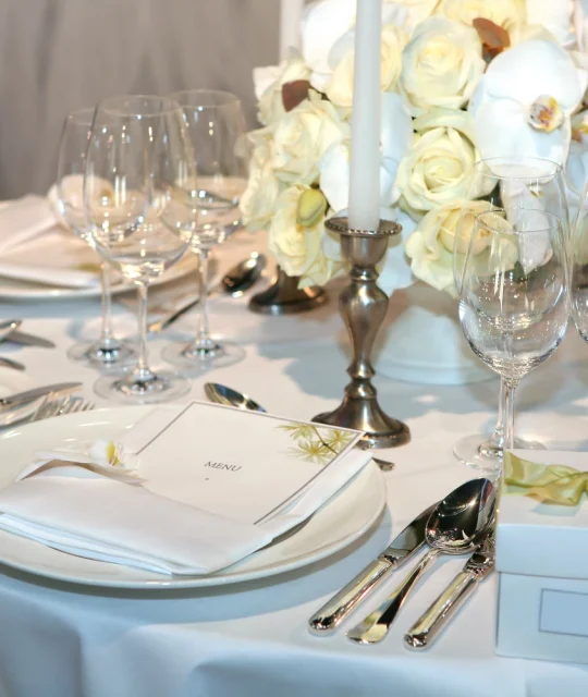 polish banquet halls chicago table set