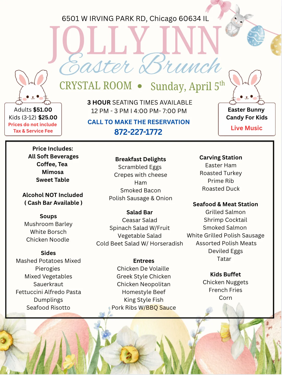 About Jolly Inn Polish Restaurant & Banquet Hall in Chicago